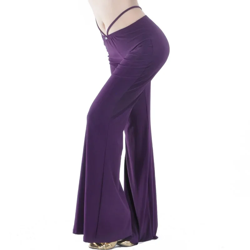 Брюки для танца живота тренировочные штаны танцевальные брюки женские фитнеса