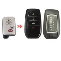 modified for toyota c hr land cruiser 200 avensis auris corolla remote smart car key shell case 234 button fob toy48