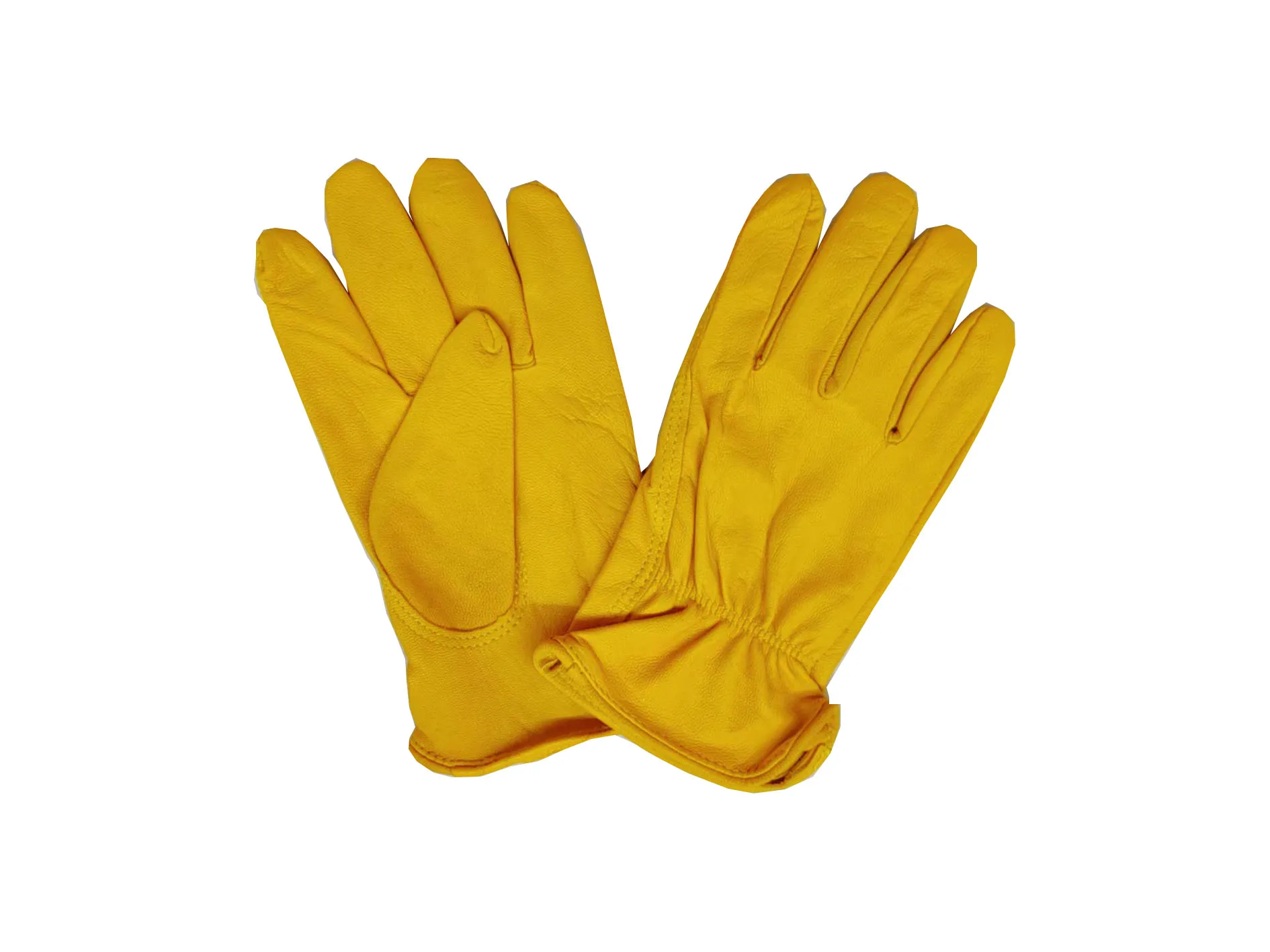 

Многофункциональная Защитная куртка из козьей кожи желтого цвета с защитой от ветра