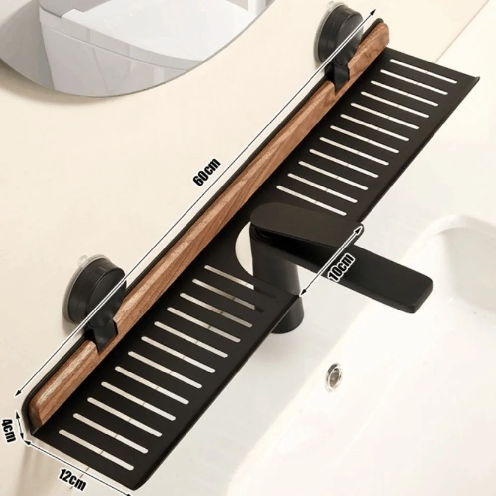 

Настенная полка для ванной комнаты Black