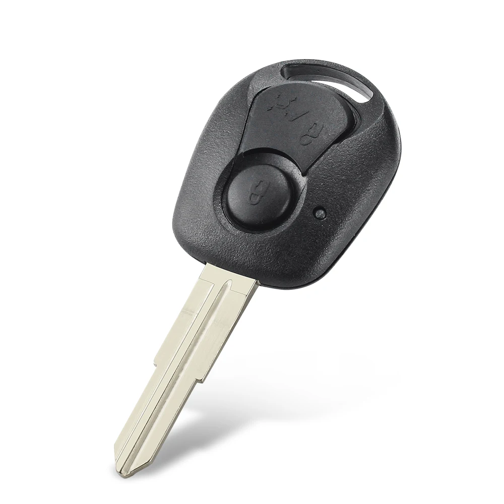 Запасной флип-чехол KEYYOU для Ssangyong Actyon Kyron Rexton Keys, 2 кнопки, незарезанное пустое лезвие, чехол для ключа Ssangyong (art.: 7b13587d7) - 7b13587d7