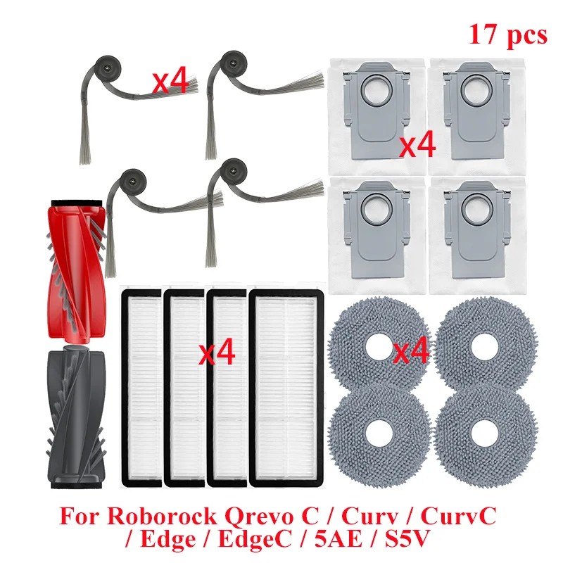 

Комплект запчастей для роботов-пылесосов Roborock HIKSIT