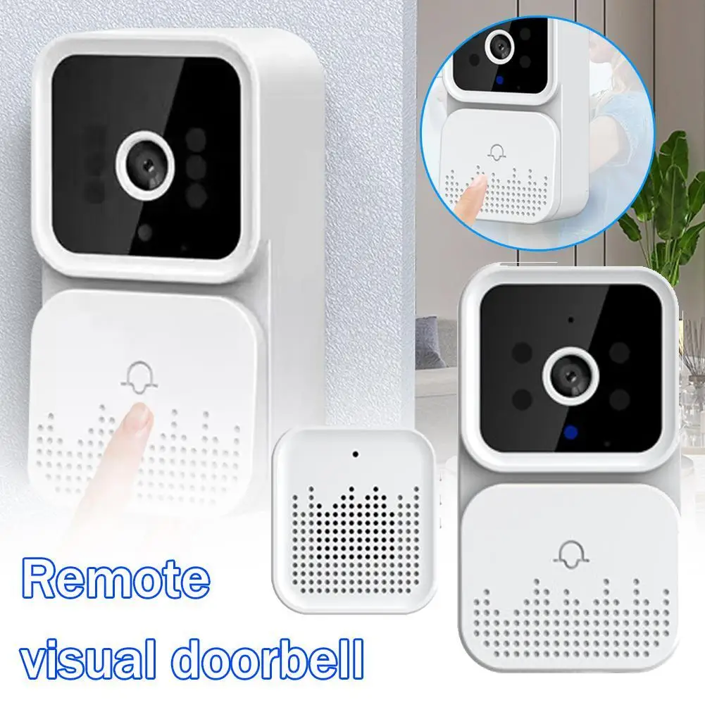 

Smart Video Doorbell Tuya Wireless HD Camera PIR Motion Detection IR Alarm Security Door Bell Wi-Fi Intercom For Home Apartment