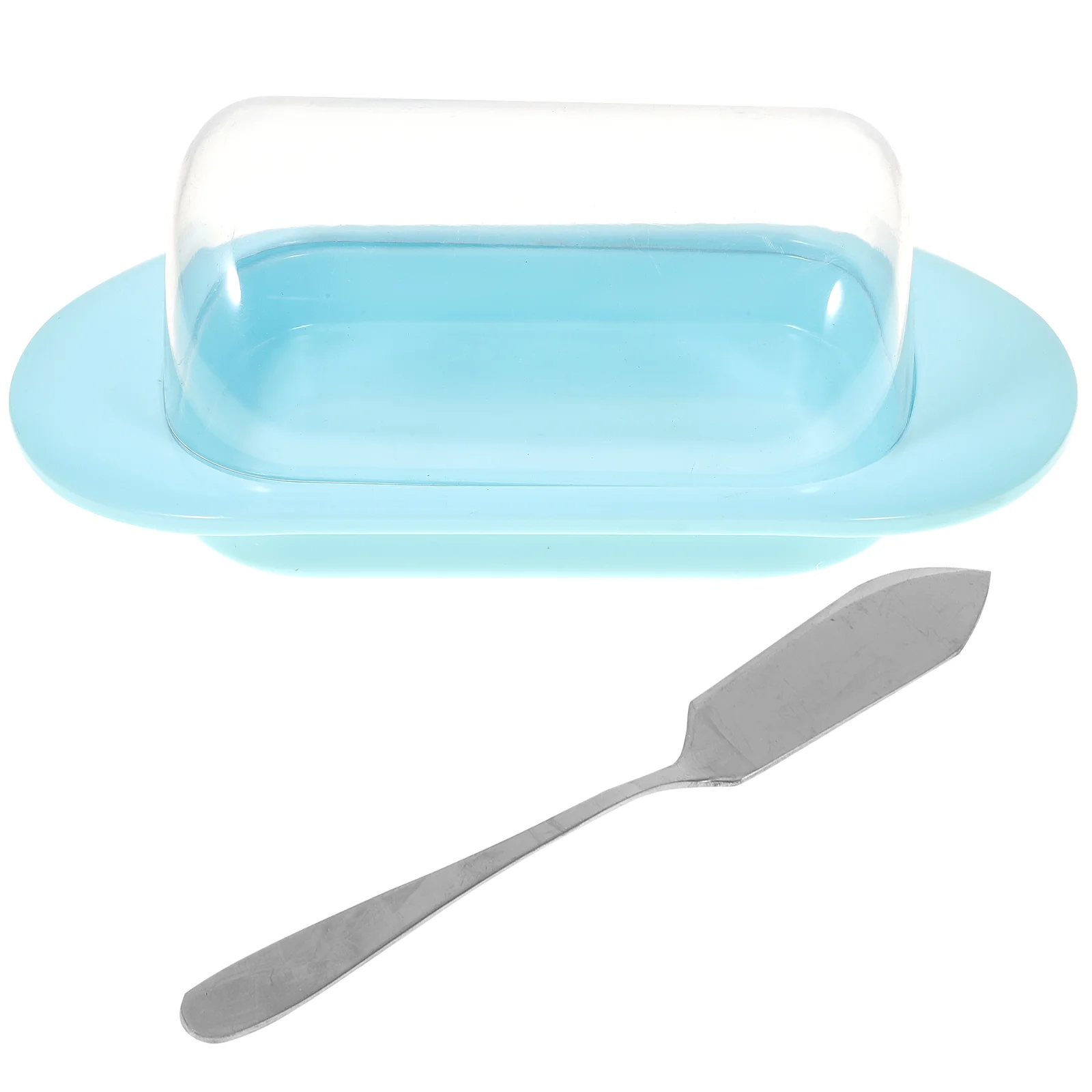 

Butter Dish Container Keeper Cheese Lid Storage Box Airtight Holder Cover Covered Refrigerator French Tray Plate Organizer