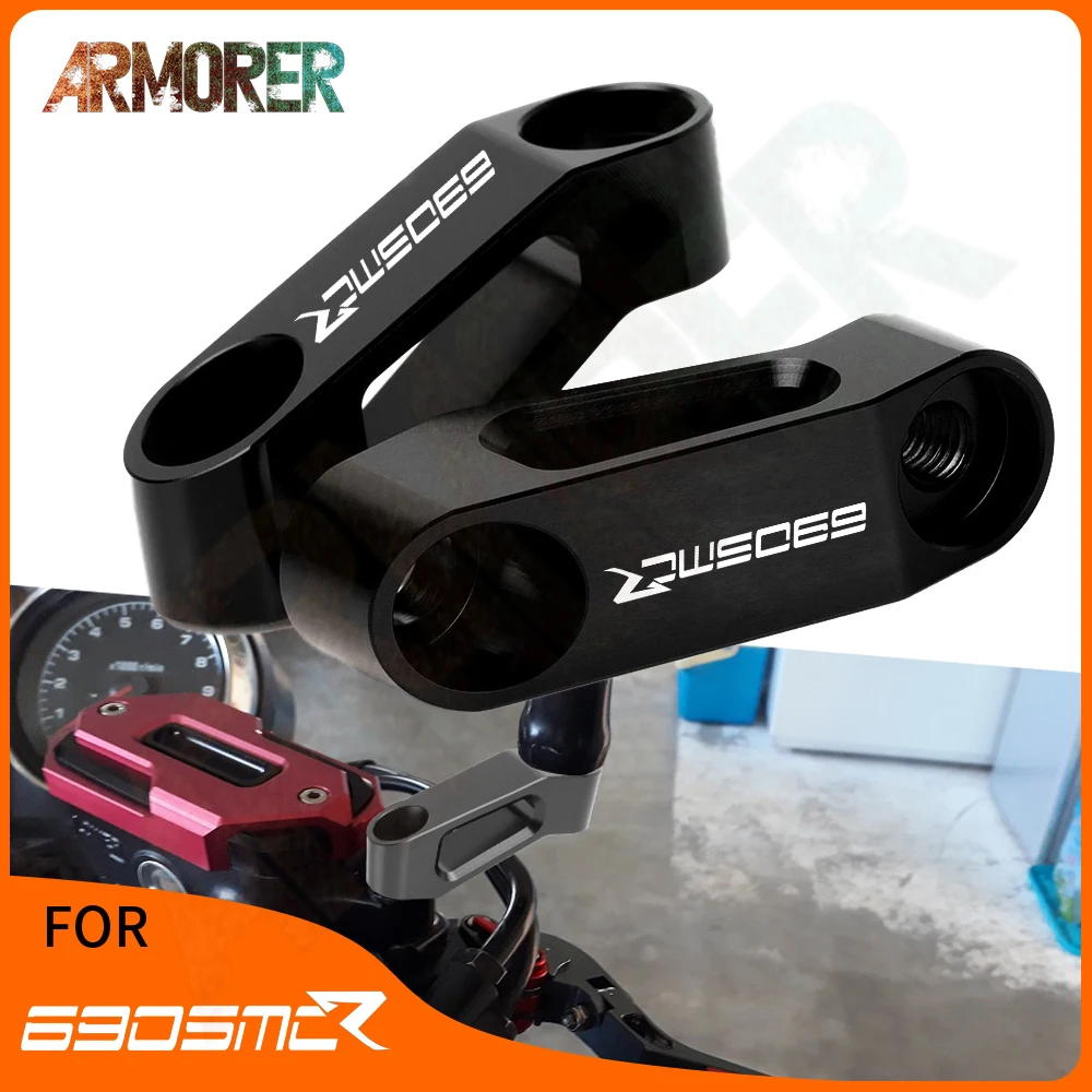 

Motorcycle Accessories For KTM 690 SMC R 690 SMCR 690SMC R 690SMCR 2009- 2021 2022 Mirror Extend Riser Spacers Extension Adapter
