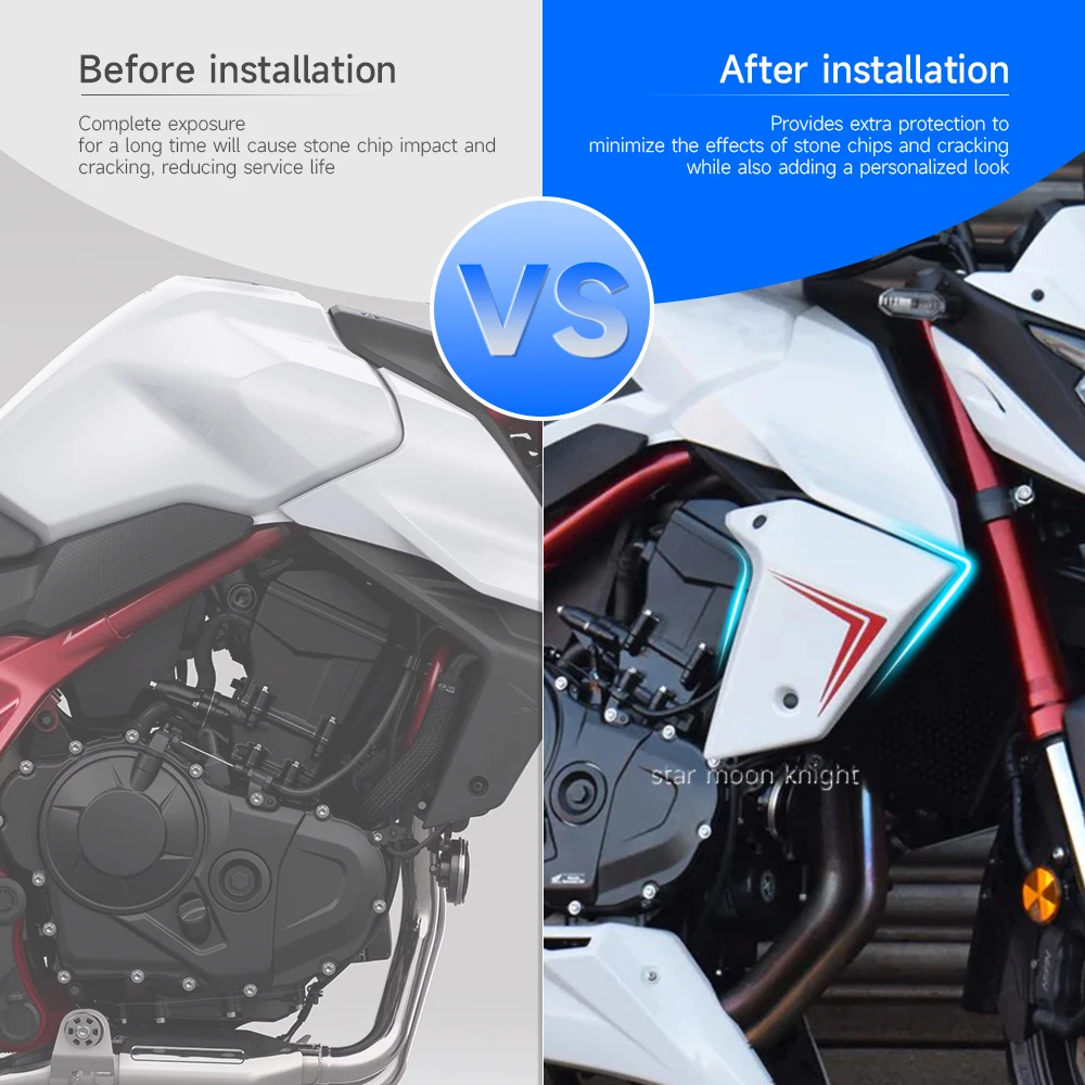 Защитные щеки радиатора мотоцикла для Honda Hornet 750 CB750 2022 2023 2024 аксессуары боковые