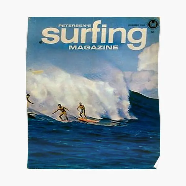 

Surfing Magazine Poster Art Vintage Home Wall Decor Mural Funny Picture Modern Decoration Room Painting Print No Frame
