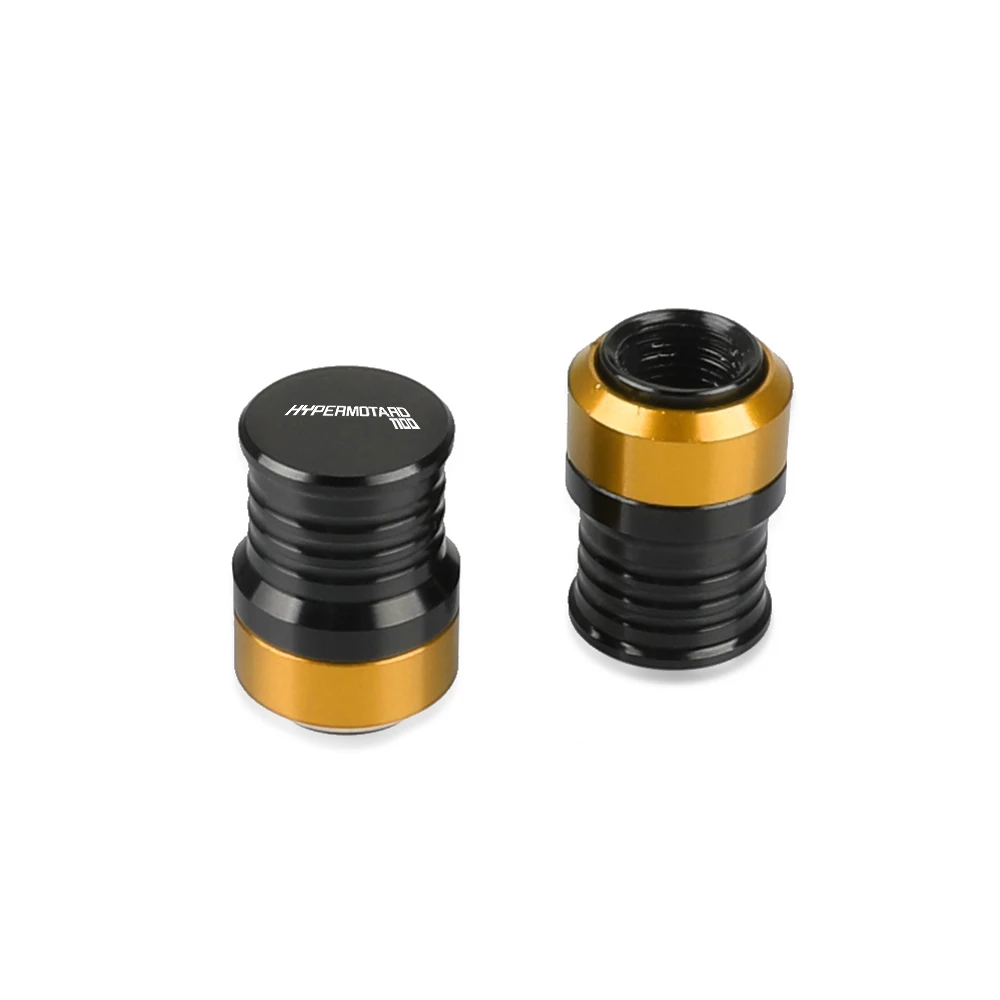 For Ducati HYPERMOTARD 1100 / S EVO SP 2007 - 2012 2011 2010 2009 Motocycles Wheel Tire Valve stem caps Air Caps Stem |