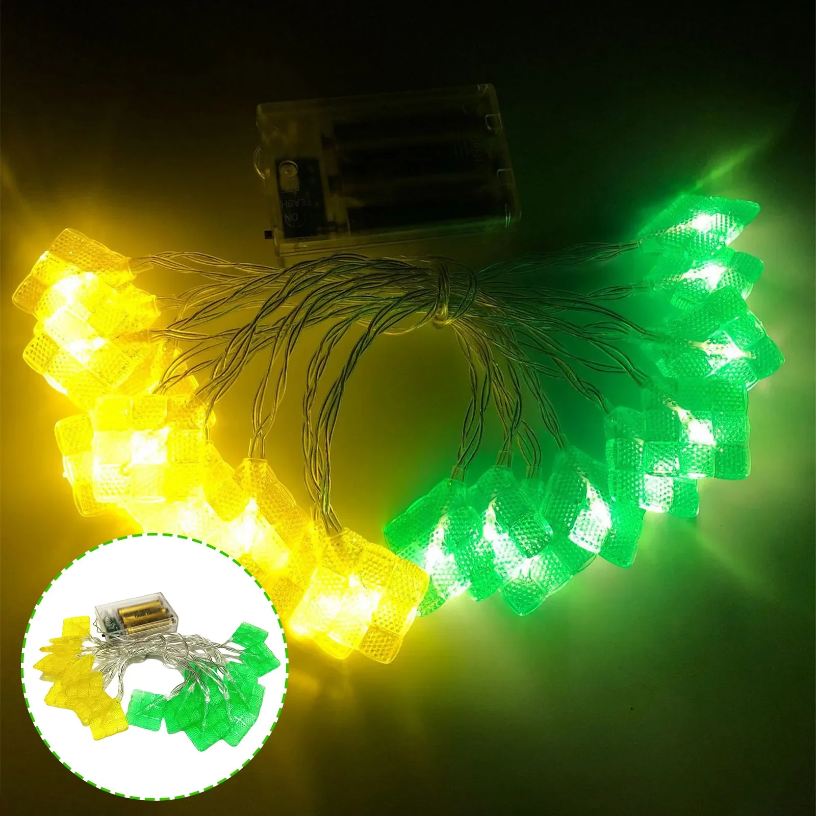 Мусульманский Рамадан Декоративные гирлянды Светодиодный фестиваль Малайские