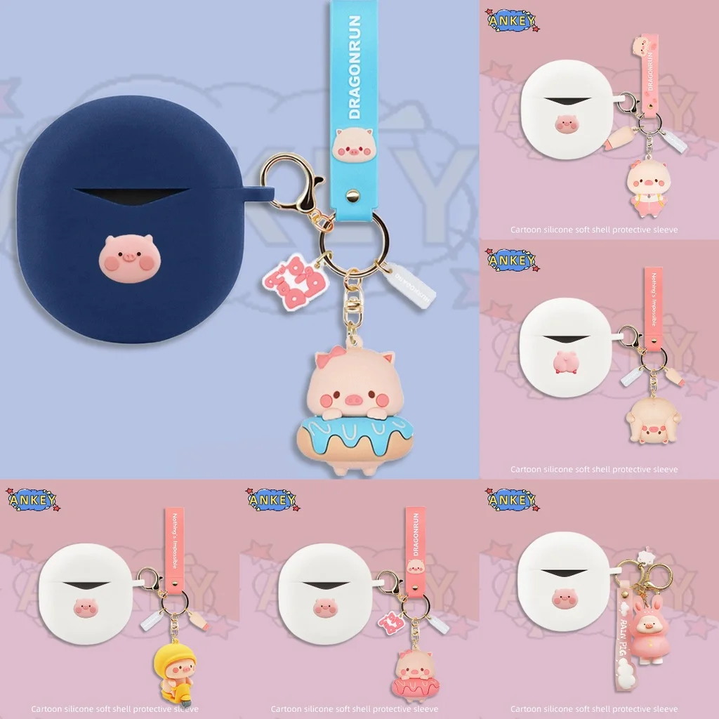 Protective Headphone Cover Headset Skin With Pendant