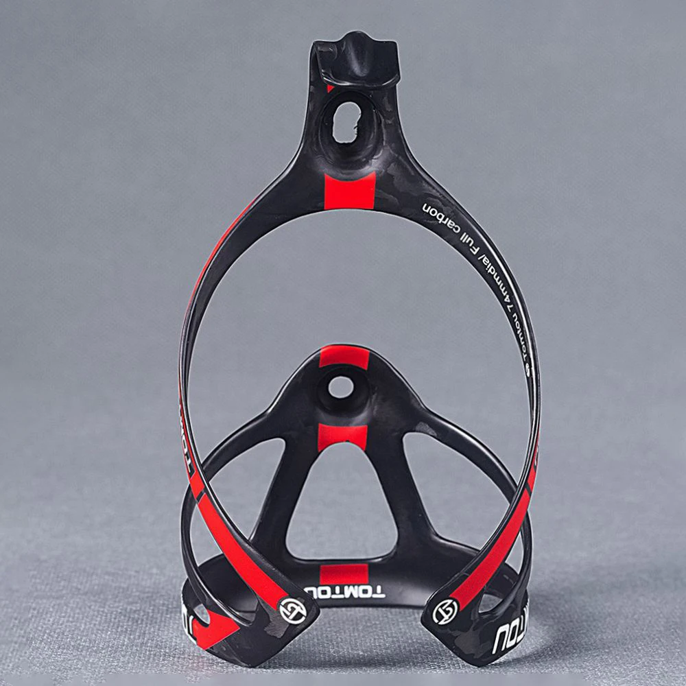 Фото Крепление для бутылки TOMTOU UD Carbon (держатель для бутылки) для велосипедов, легкое, 18 г, для MTB и шоссейных велосипедов №4