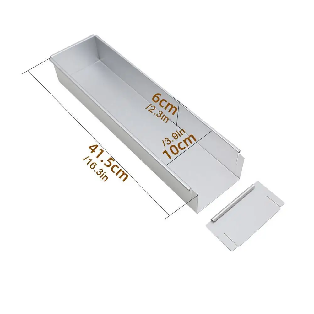 

Форма для торта Tiramisu, прямоугольная форма для торта, алюминиевый сплав, формы для изготовления десертов Tiramisu, профессиональный инструмент для выпечки, кухонные аксессуары