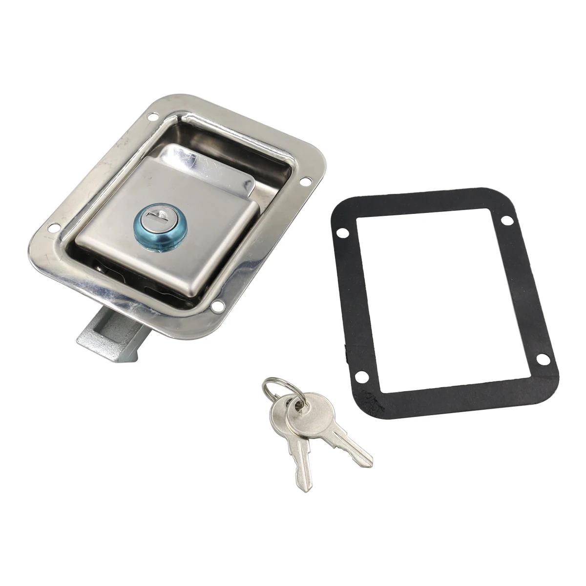 

Замок для дорожного прицепа, дверная защелка из нержавеющей стали, сверхмощная защелка для скрытого монтажа для ящика для инструментов