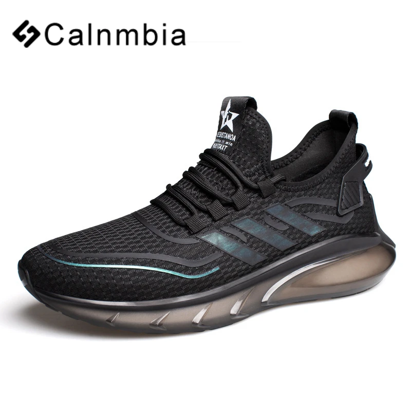

Calnmbia New Men's Fashion Mesh Breathable Casual Shoes Soft And Comfortable Lightweight Shock Absorbing Mountaineering Sneakers