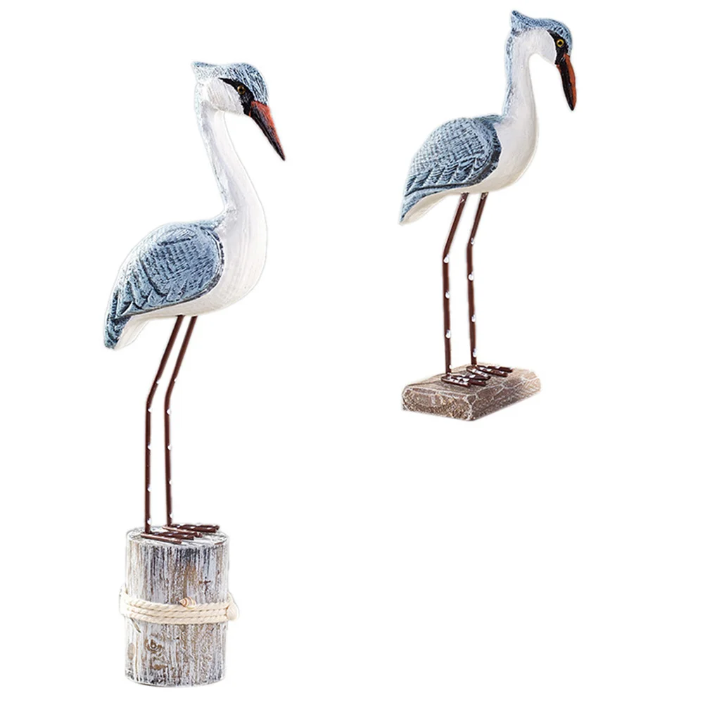 

Beach Themed Wall Seagull Ornaments House Decorations Home Wooden Adornment