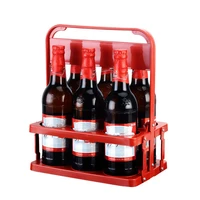 design wine holder basket modern organizer miniature wine rack plastic creative fold birthday bar estanteria home decor