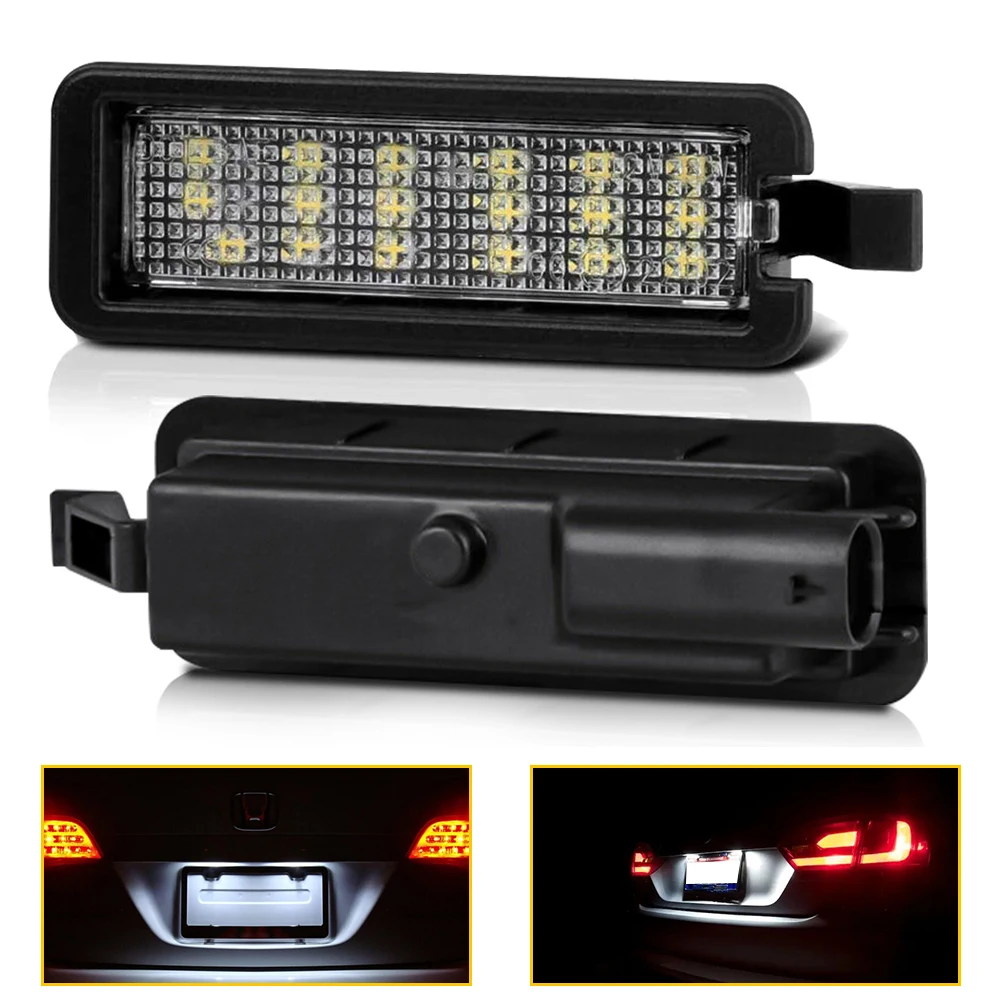 

2Pcs Canbus Car Led Number License Plate Light Bulb For Dodge Charger Challenger 2015 2016 2017 2018 2019 2020 2021