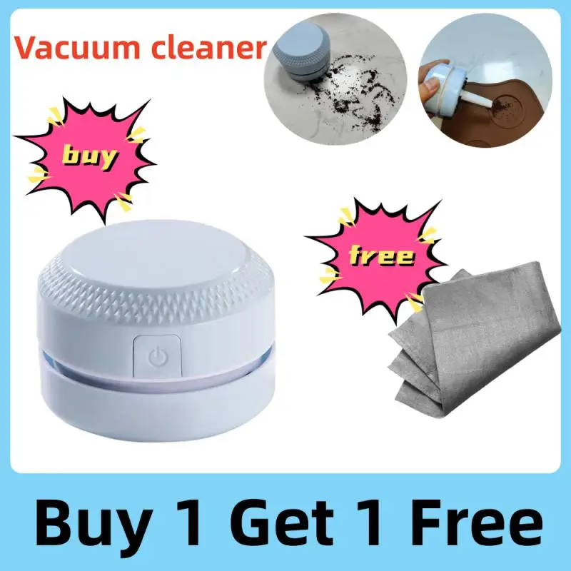 

Easy To Clean Corner Table Dust Collector Multifunctional Handheld Vacuum Cleaner Coffee Powders Sweeper Cute Usb Charging Mini