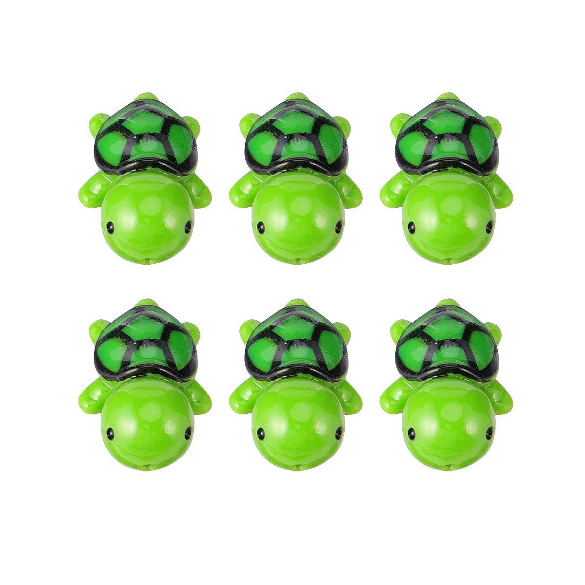 

8 Pcs Turtle Ornament Miniture Decoration Aquarium Fish Tank Adornment Micro Landscape