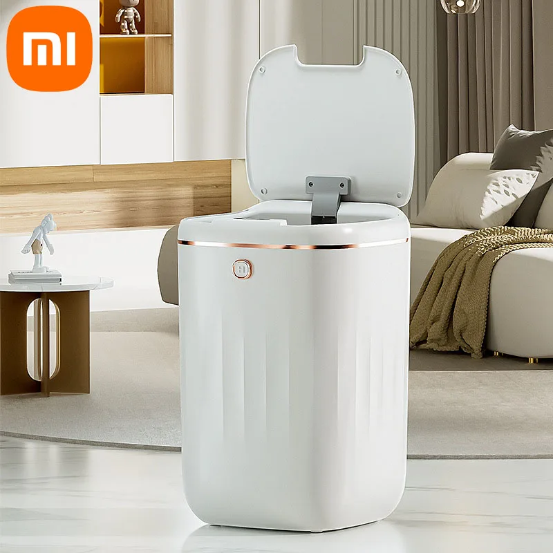 Автоматический сенсорный мусорный бак Xiaomi 20 л/22 л индукционный с УФ-светом умная