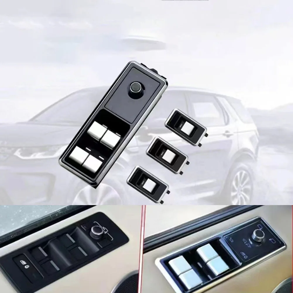 

Kits Push Button Pratical Retrofit Trim 4pcs/Set Accessories Decoration Digital Switch For Land Rover