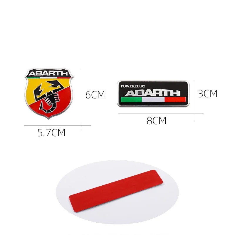 Фото Автомобильные наклейки с эмблемой 70-летия, аксессуары для Fiat Abarth 124 125 500 595 695 Tipo FR Punto Ducato Stilo Palio №3