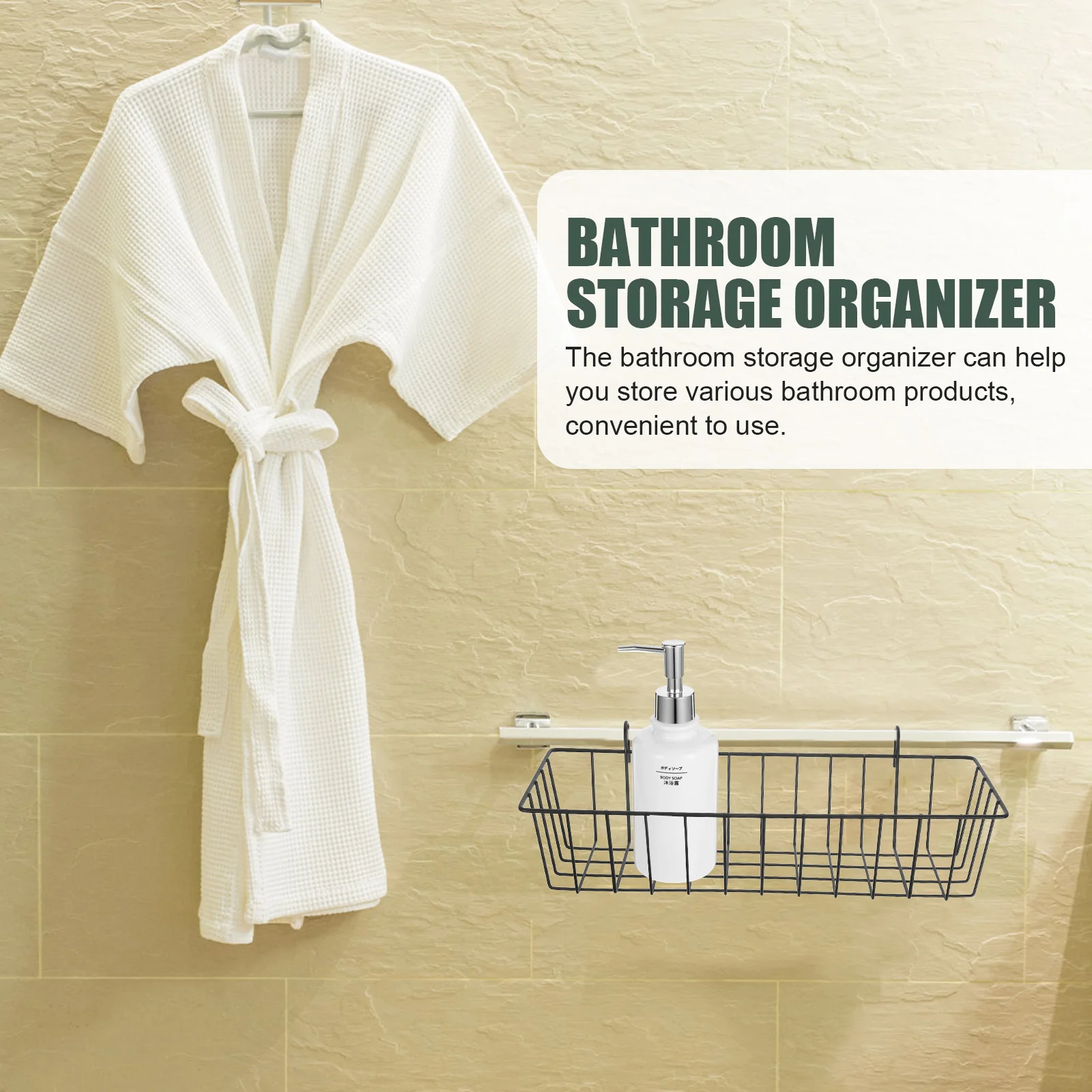 Железная подвеска-органайзер для ванной комнаты кухонная полка штабелируемые