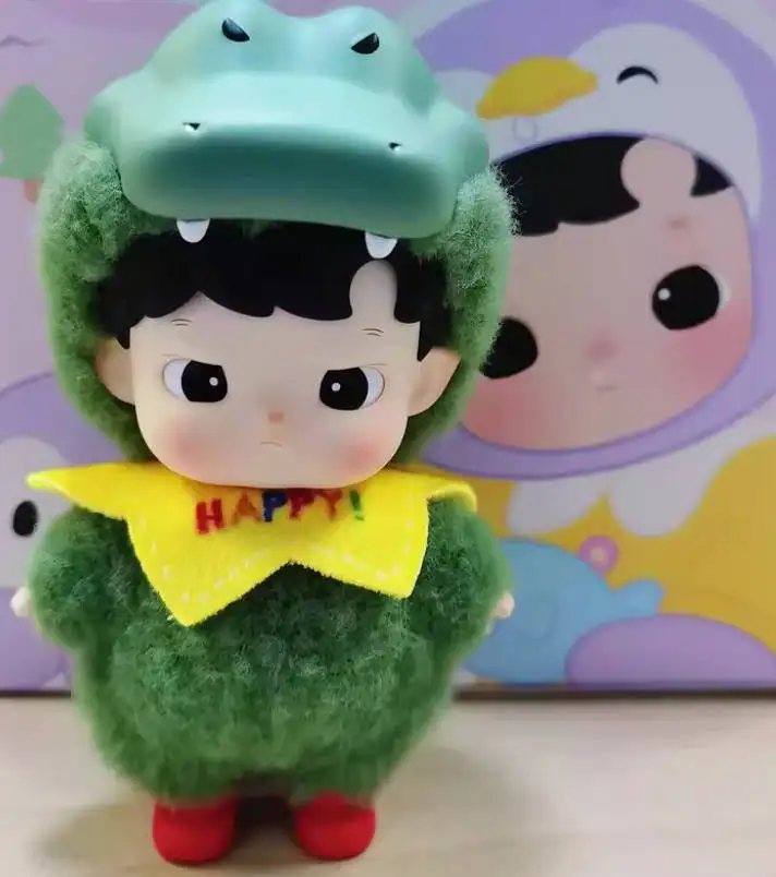 Фото Подлинная Hacipupu Animal Snuggle with You Series Mystery Blind Box, экшн-фигурка, виниловые куклы, коллекция Mystery Box, игрушки-сюрпризы №5
