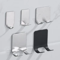 stainless steel razor holder no punch men shaving holders waterproof self adhesive wall mounted hook for kitchen bathroom