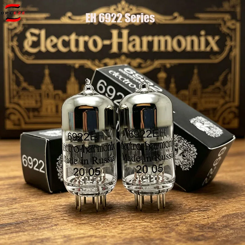 Фото Новая электронная лампа BREEZE 2027 Preferential Russian Electro-Harmonix EH 6922 (прямая замена ECC88/E88CC/6DJ8) №3