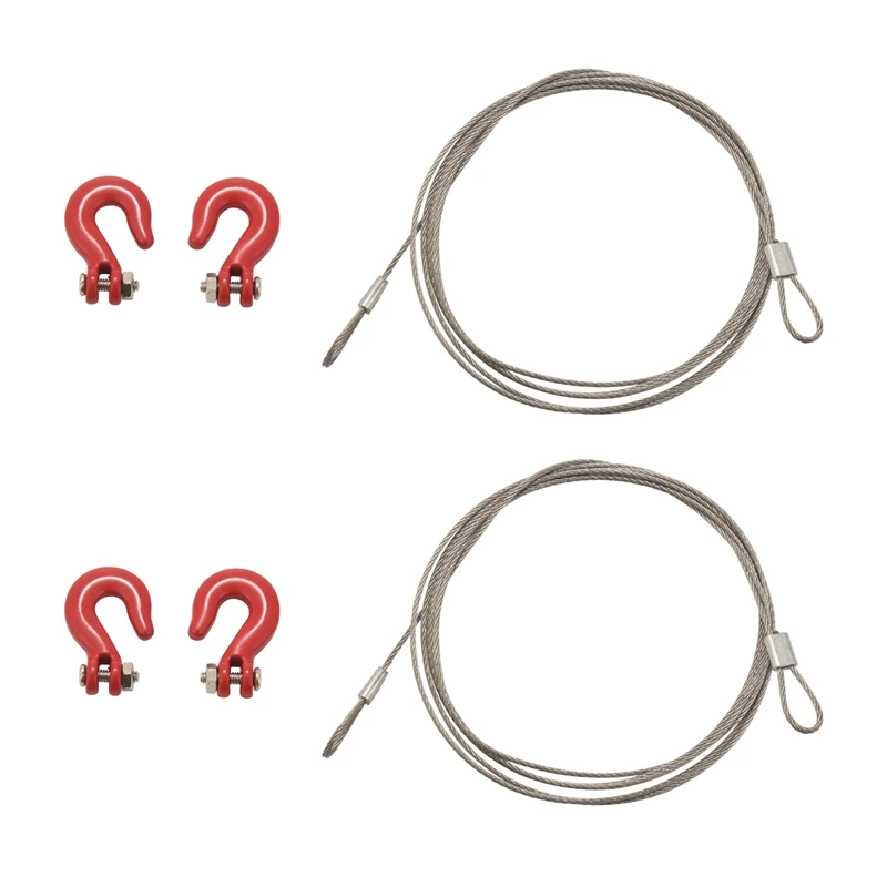 

Трос с крючками для радиоуправляемого автомобиля 1/10 D90 Axial SCX10