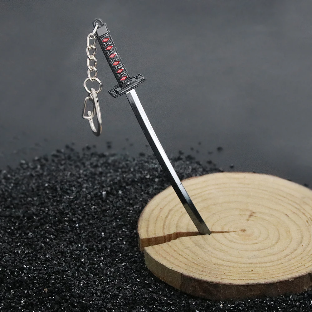 Аниме брелок для ключей BLEACH Kurosaki Ichigo меч-брелок Hitsugaya Toushirou Katana брелоки в виде