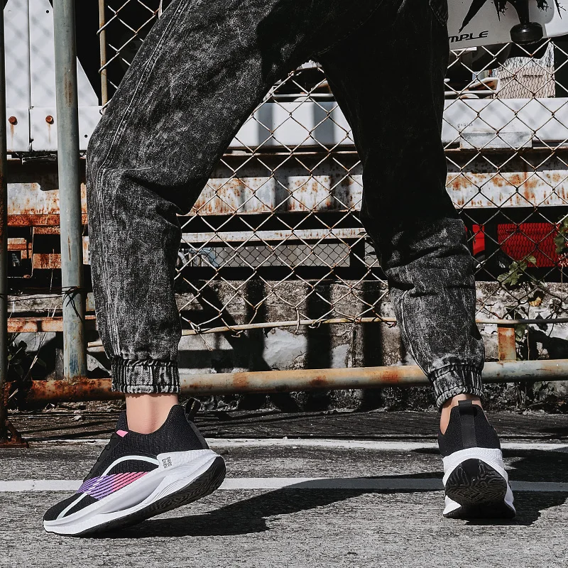 NEW 36-45 Anti-Slip Breathable Men's Casual Sneakers Adult Teenagers Outdoor Running Shoes Walking Shoes School Sports Shoes