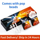 Мятная сигарета с бусинами, чайная сигарета, черный лед, ментол, фруктовый вкус, капсулы с фильтром, держатель для дыма для очистки легких