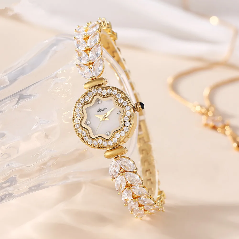 Модные дизайнерские женские часы с изображением русалки и бриллиантами из