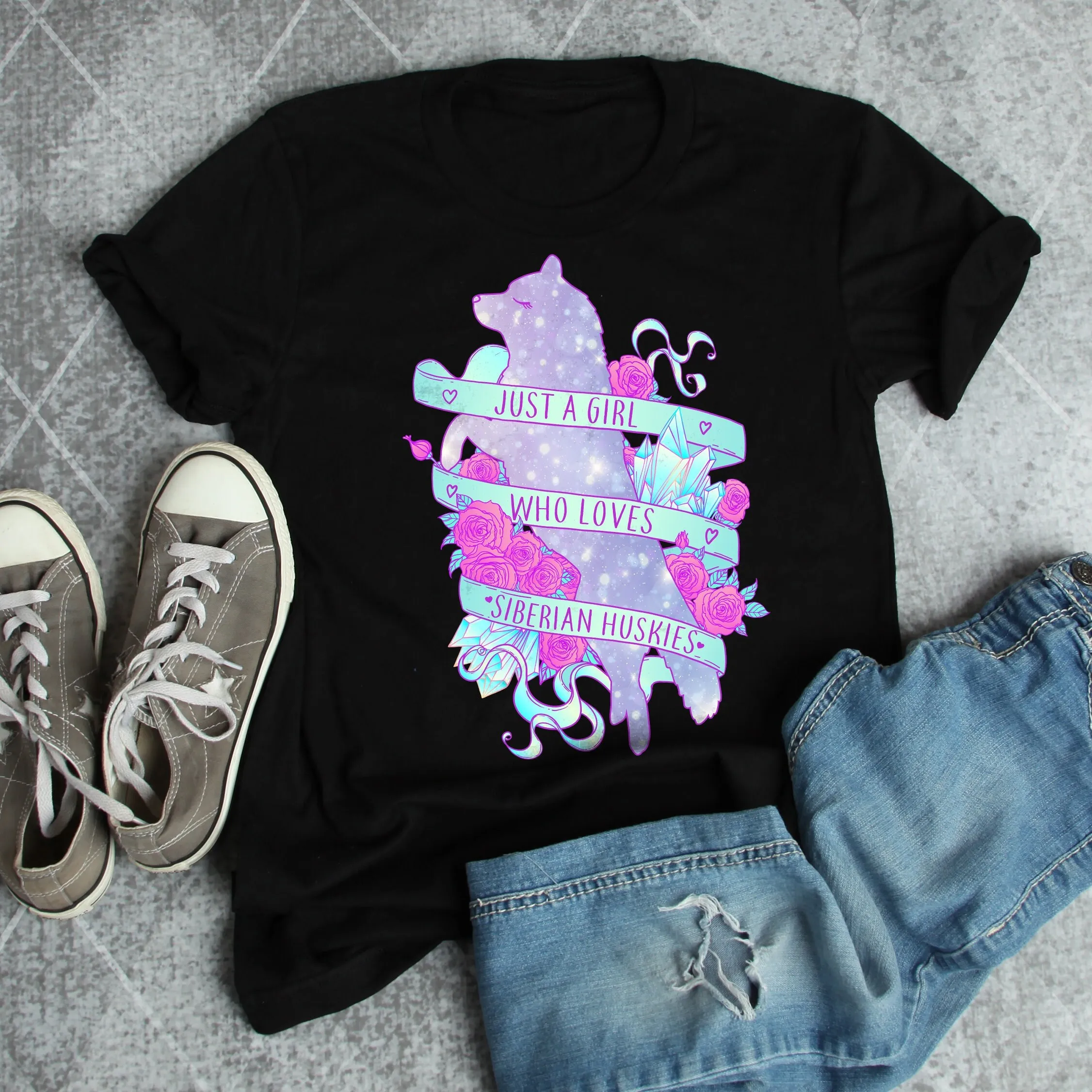Футболка с хаски женская футболка для любителей собак милый питомец мама просто