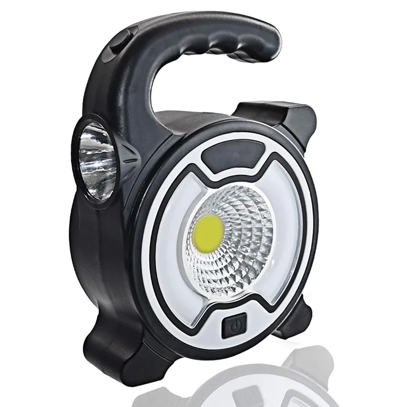 

Portable LED Lantern COB Work Lamp Waterproof Emergency Spotlight Rechargeable Floodlight for Outdoor Hiking Camping Light