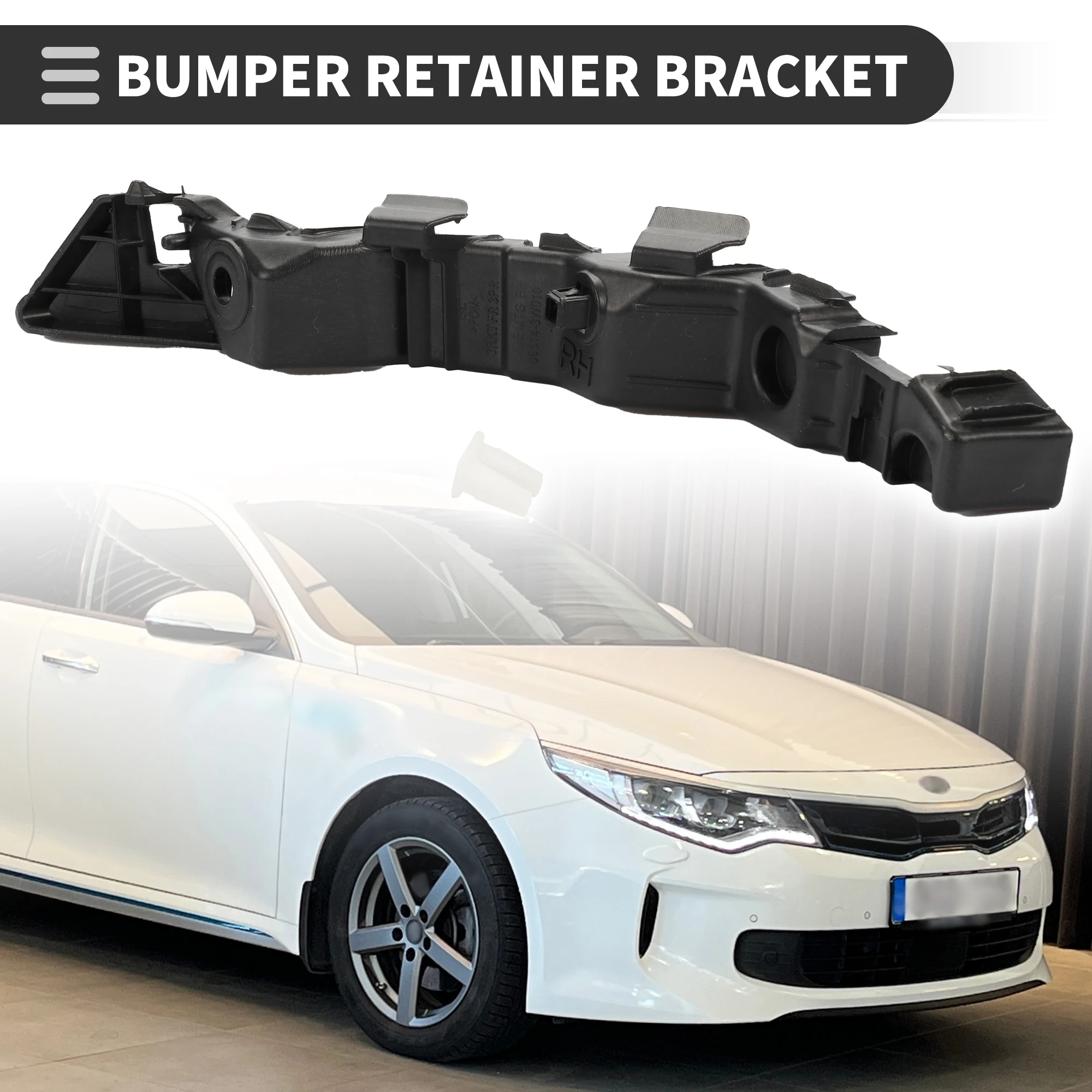 Кронштейн для бампера UXCELL левый и правый передний бампер стандартное Крепление