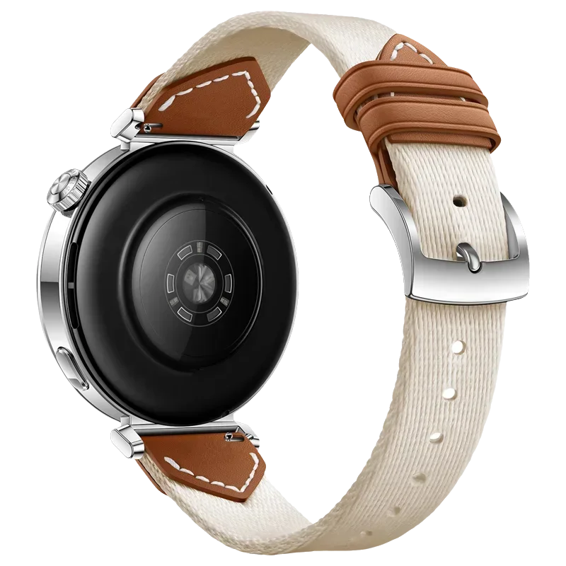 Кожаный нейлоновый ремешок 18 мм для Huawei Watch GT5/4 41 GT5 Pro 42 Браслет -качества Gramin Forerunner