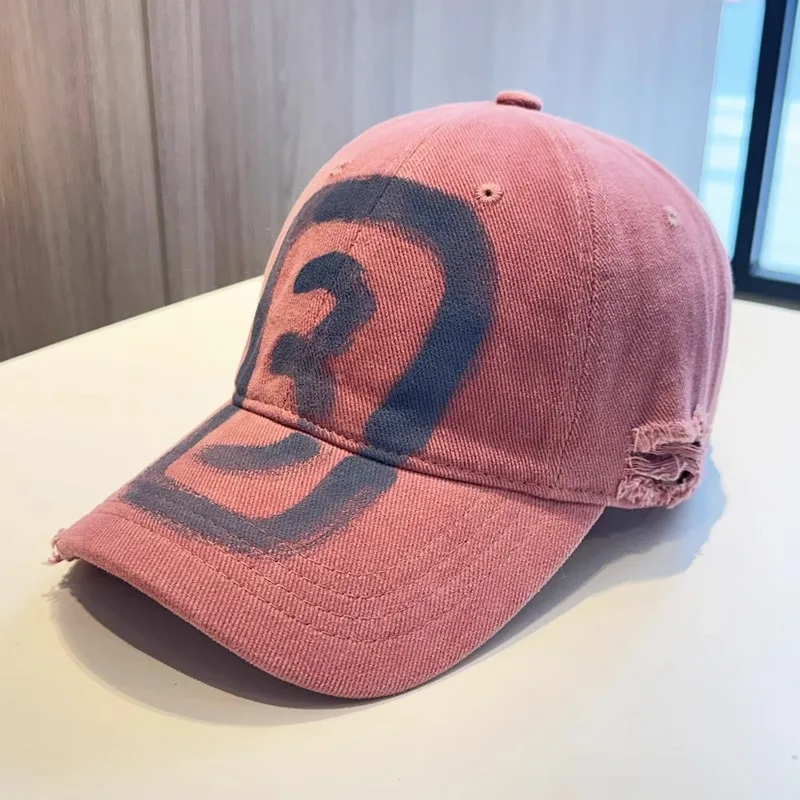 Бейсболка для мужчин и женщин Всесезонная Регулируемая Снэпбэк Кепка с принтом