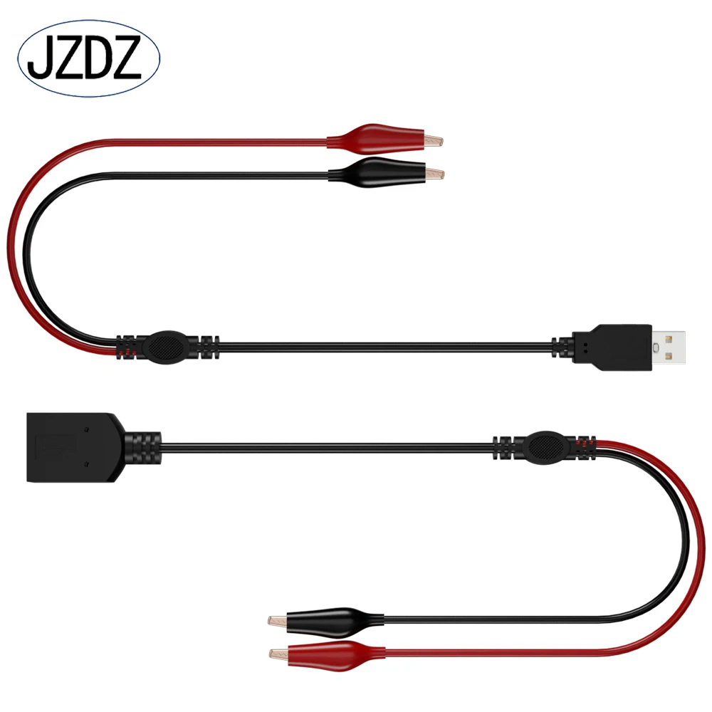 

JZDZ Зажимы крокодил USB 2 шт
