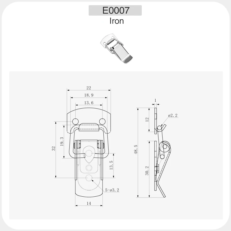 304 пружинная Пряжка из нержавеющей стали защелка металлическая пряжка с клювом
