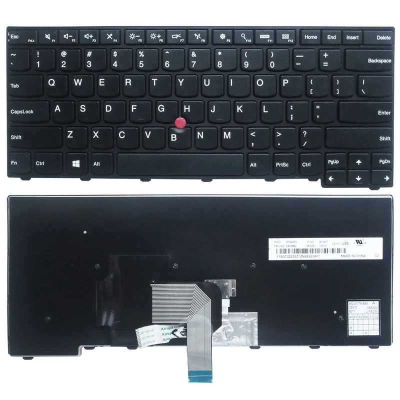 Новая клавиатура US для ноутбука Lenovo Thinkpad L440 L450 L460 L470 T440 T440S T431S T440P T450 T450S T460 E431 E440