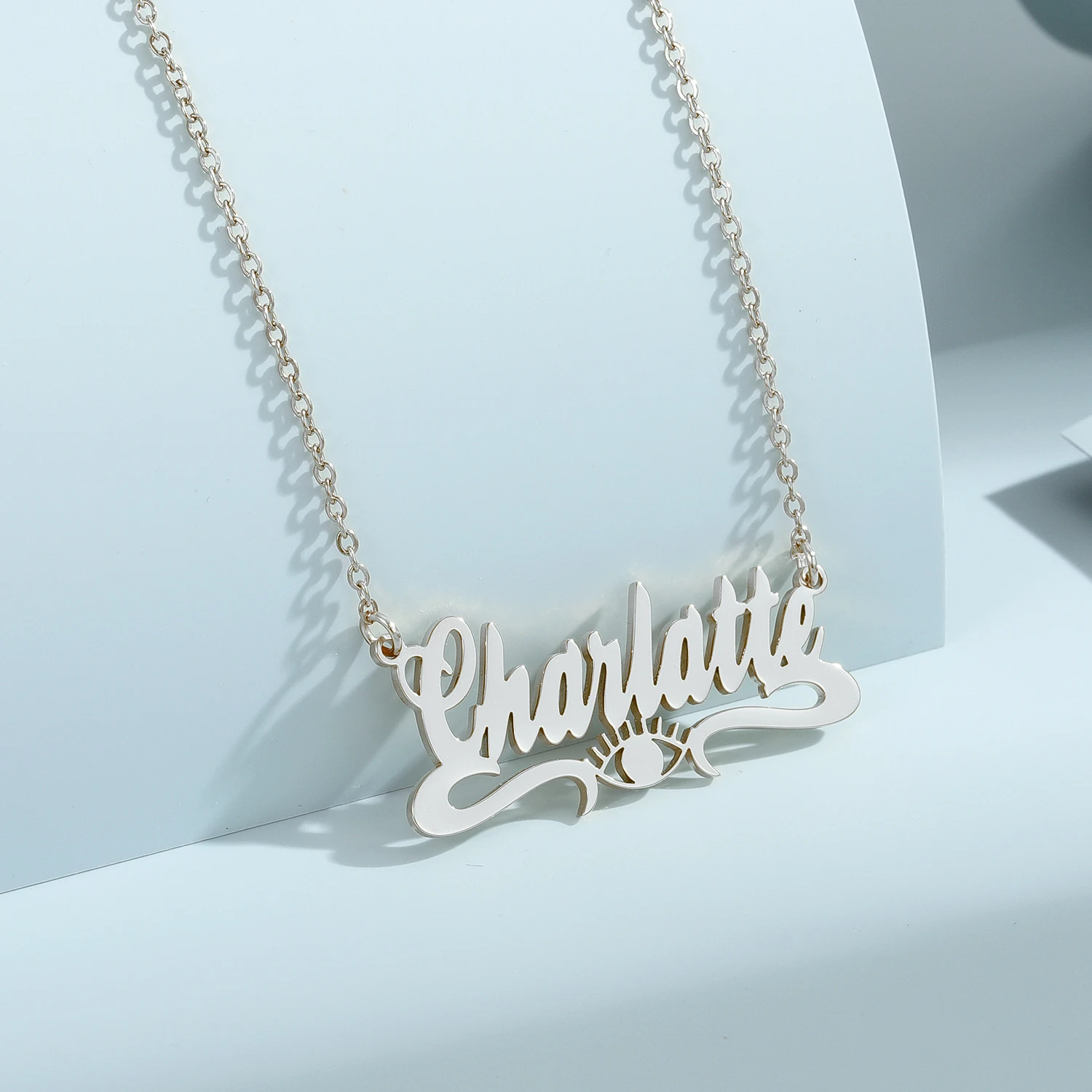 QIMING индивидуальное ожерелье с подвеской в виде злого глаза ювелирные изделия из