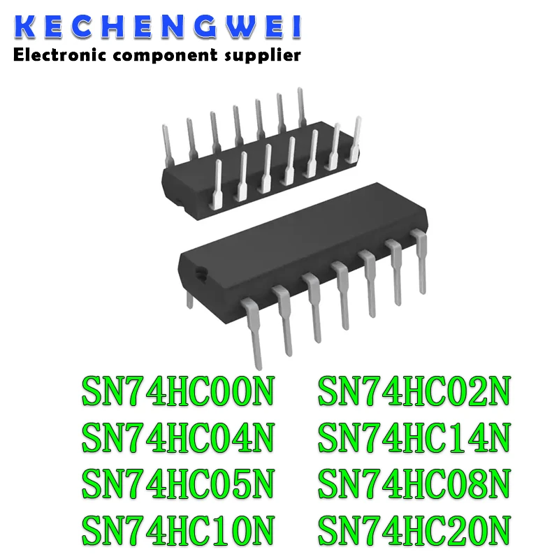 10 шт. SN74HC04N DIP14 SN74HC04 DIP 74HC04N DIP-14 74HC04 Новый и оригинальный IC