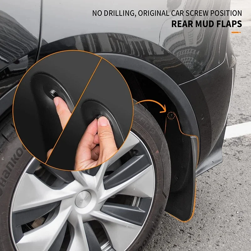 Рисунок 6 - Брызговики зимние для Tesla Model