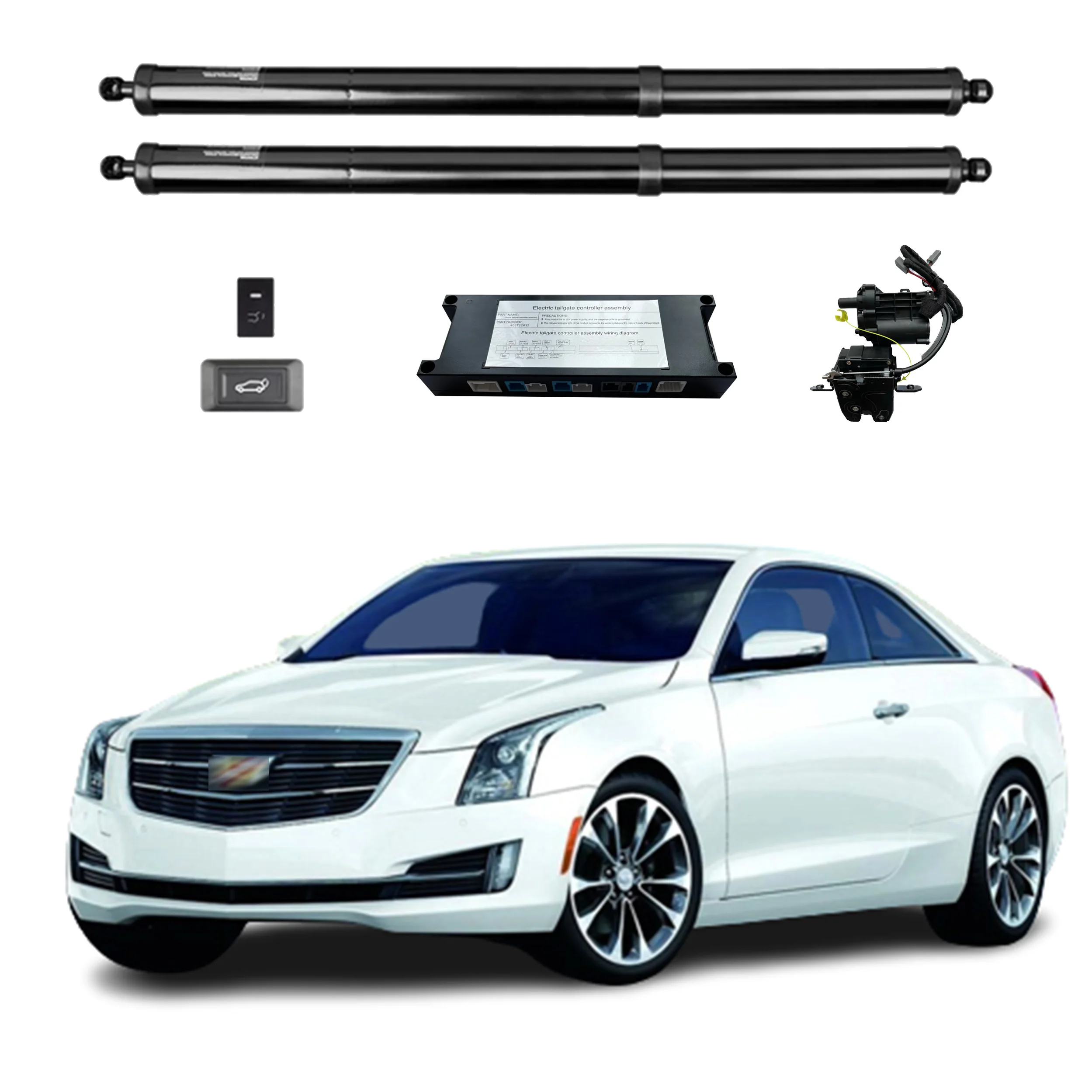 

Для Cadillac ATS 2013-2018 Smart Power Tailgate электрическая задняя дверь авто багажник с дистанционным управлением Hands-Free Kick опционально