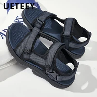 summer sandals mens 2022 new fashion trend all match male beach shoes soft bottom outdoor leisure sports wear resistant sneaker