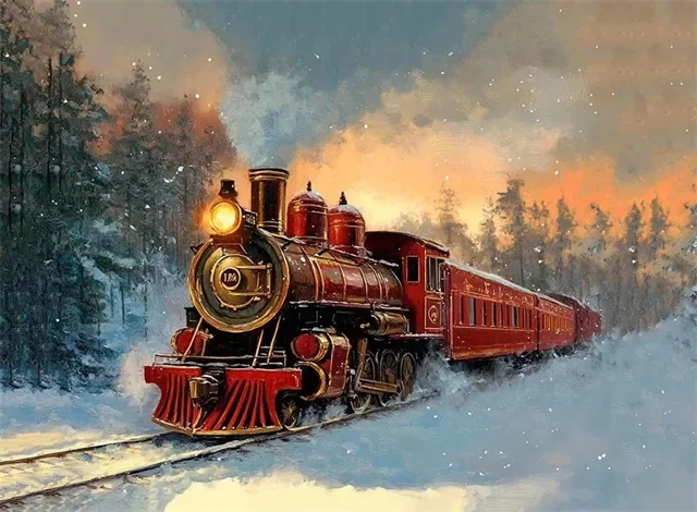 

Холст с принтом Рождество