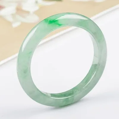 Ювелирные изделия Zheru из натурального мьянманского нефрита 54 мм-62 мм браслет